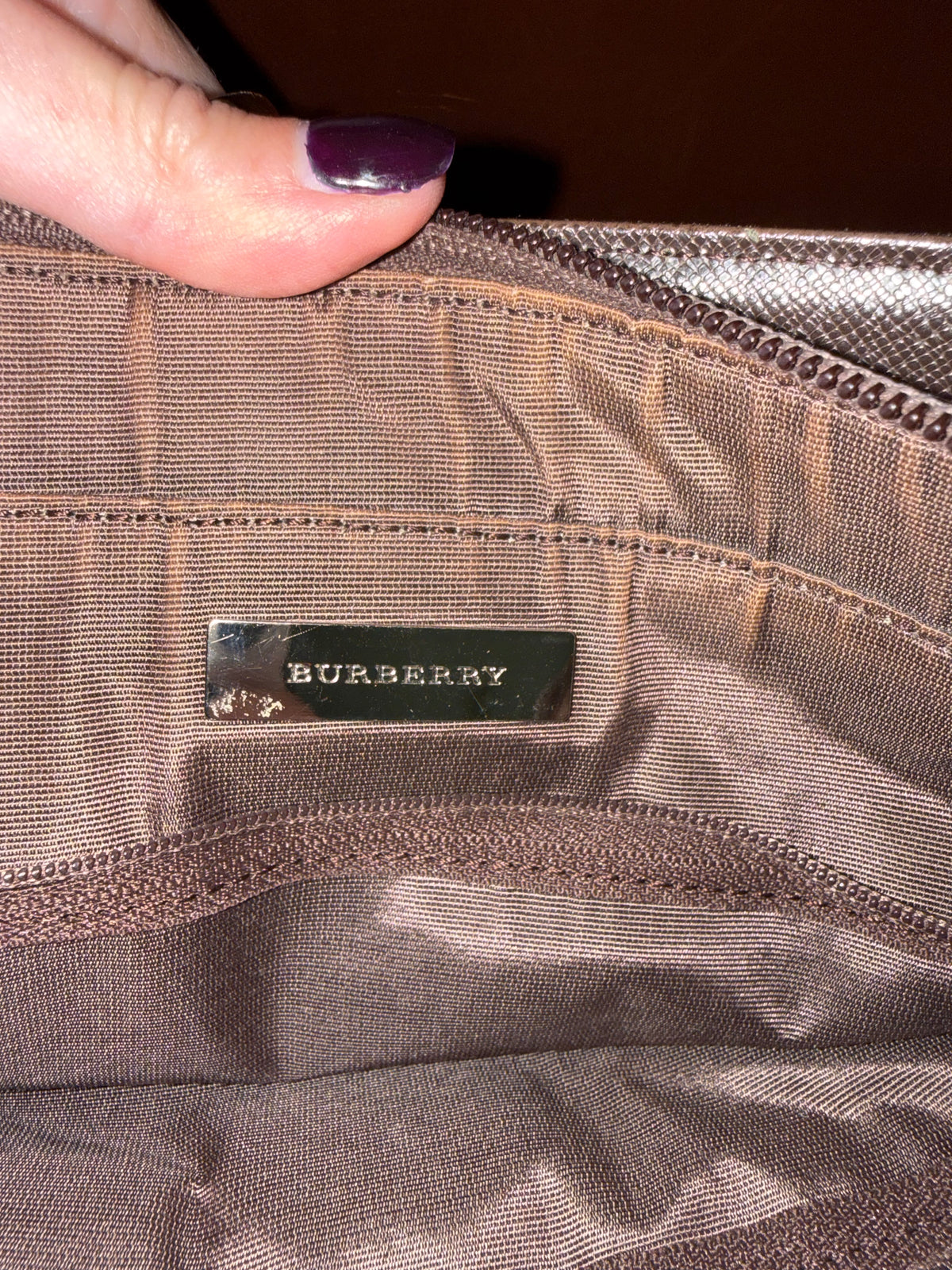 Burberry Nova Check Tote