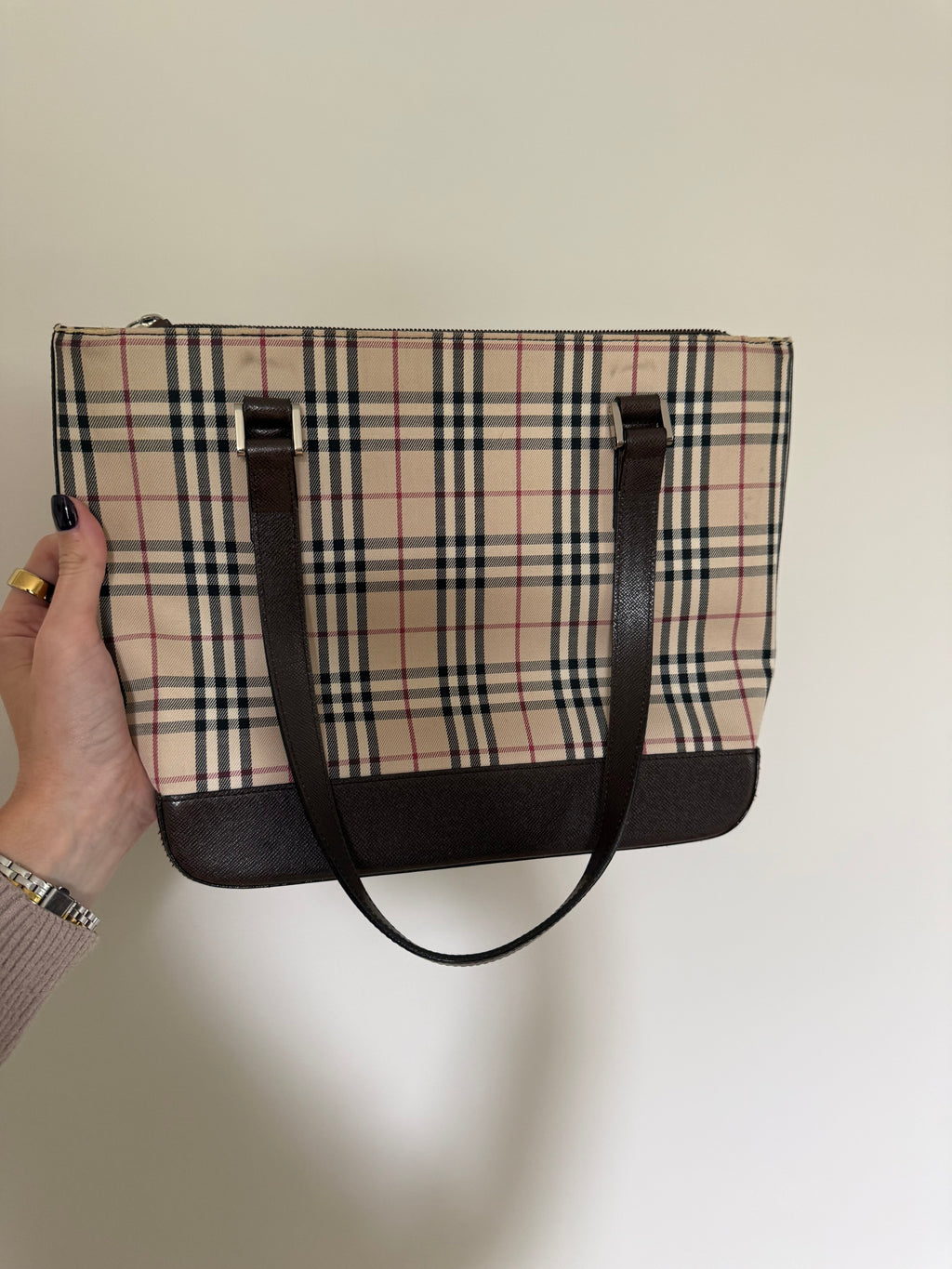 Burberry Nova Check Tote
