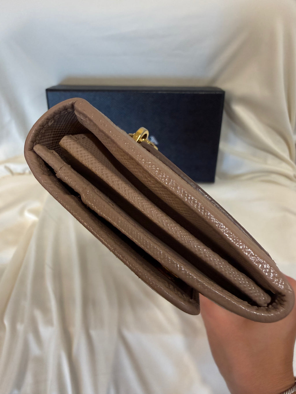 Prada Large Saffiano Leather Wallet