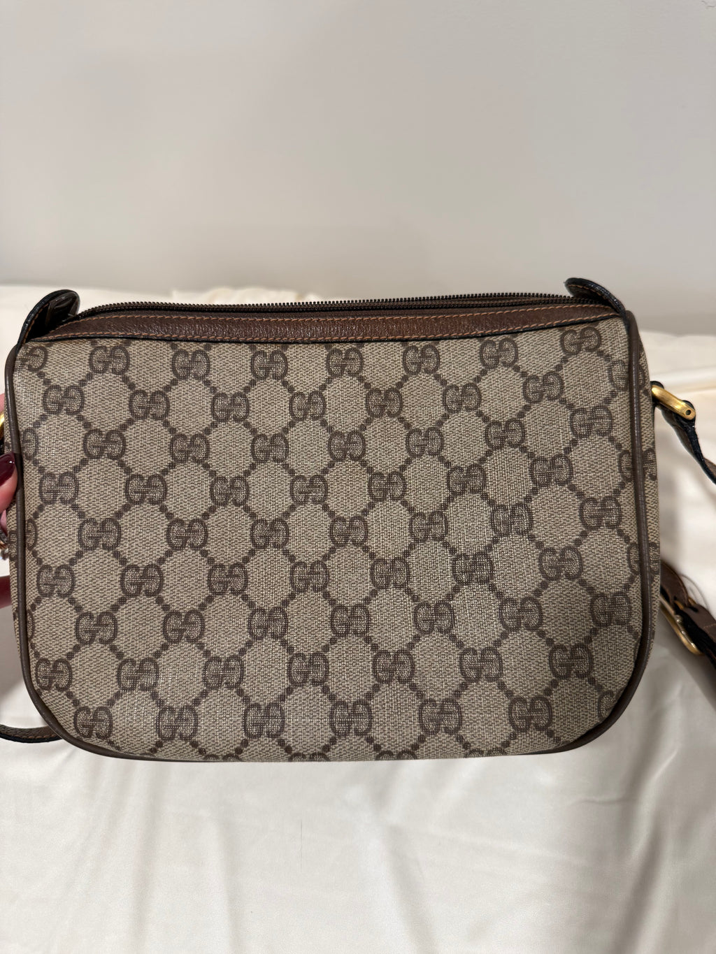 Gucci Sherry Line GG Supreme Crossbody Bag